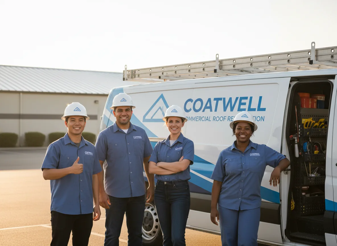 Commercial roof coating company in Soperton, GA